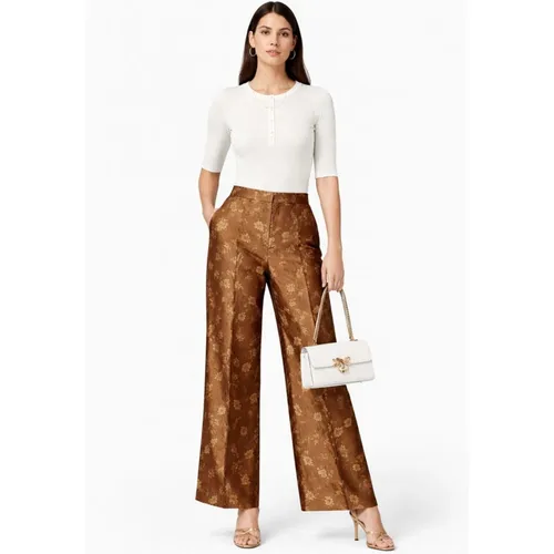 Trousers > Wide Trousers - - Max Mara Studio - Modalova