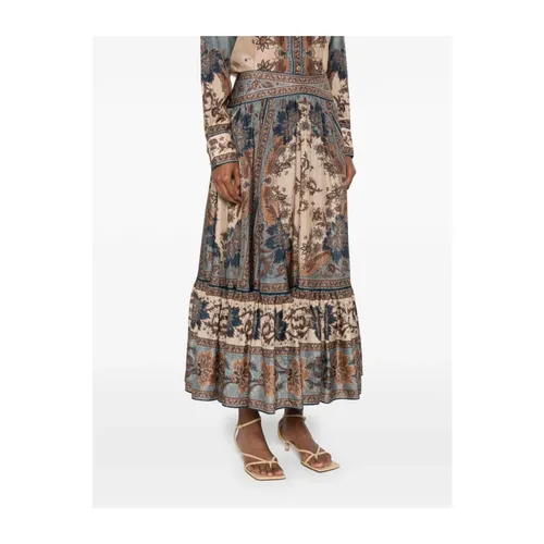 Skirts > Midi Skirts - - Zimmermann - Modalova
