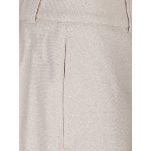 Trousers > Wide Trousers - - Peserico - Modalova