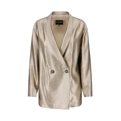 Jackets > Blazers - - Giorgio Armani - Modalova