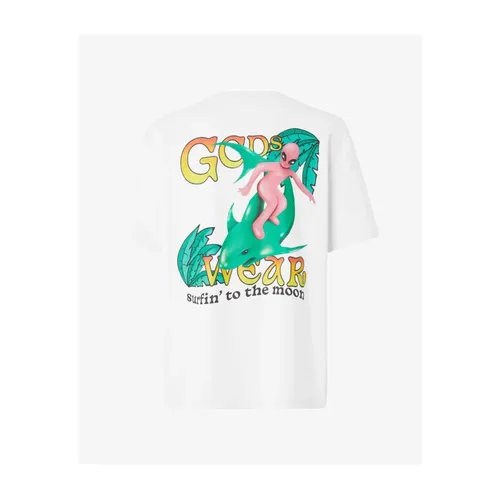 Gcds - Tops > T-Shirts - White - Gcds - Modalova