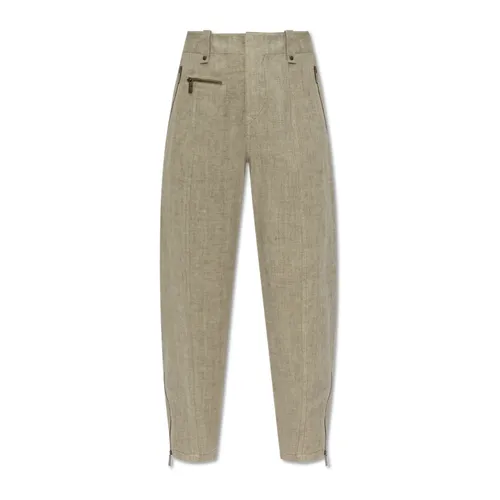 Trousers > Straight Trousers - - Burberry - Modalova