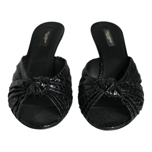 Shoes > Heels > Heeled Mules - - Dolce & Gabbana - Modalova