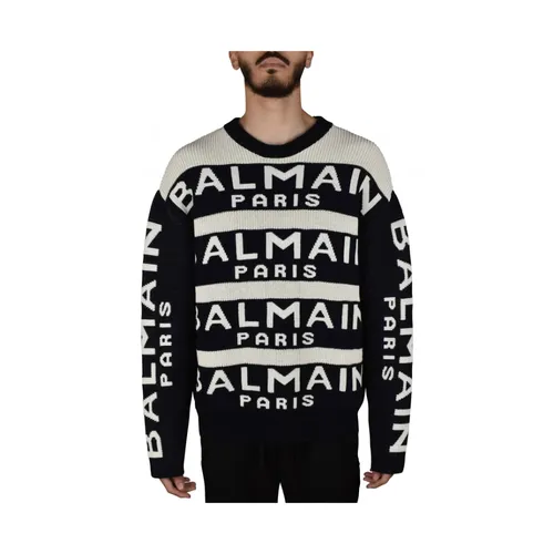 Knitwear > Round-neck Knitwear - - Balmain - Modalova