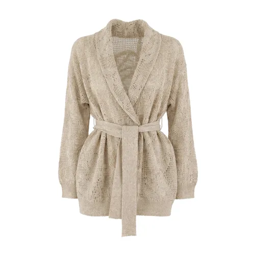 Knitwear > Cardigans - - Brunello Cucinelli - Modalova