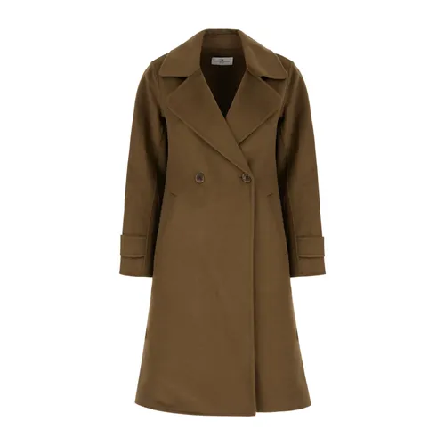 Coats > Double-Breasted Coats - - The Dynamis Studio - Modalova