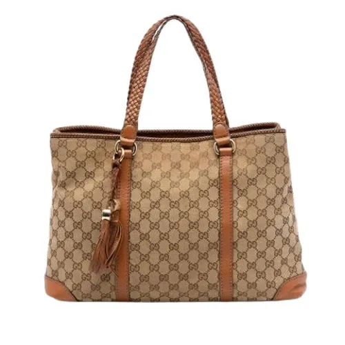 Pre-owned > Pre-owned Bags > Pre-owned Tote Bags - - Gucci Vintage - Modalova