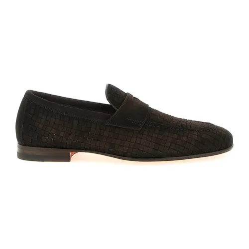 Shoes > Flats > Loafers - - Santoni - Modalova