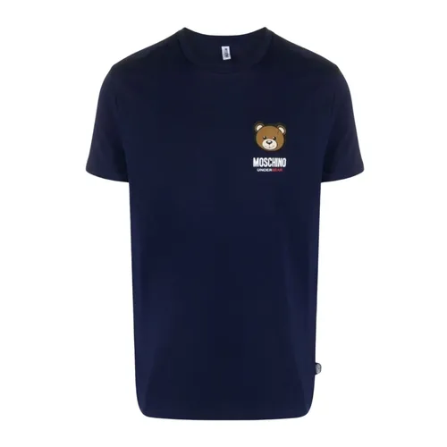 Moschino - Tops > T-Shirts - Blue - Moschino - Modalova