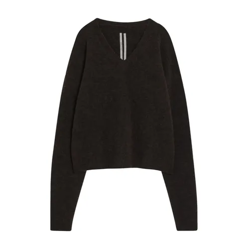 Knitwear > V-neck Knitwear - - Rick Owens - Modalova