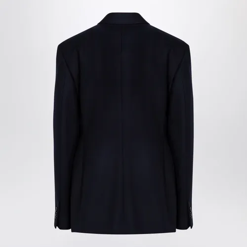 Loewe - Jackets > Blazers - Blue - Loewe - Modalova