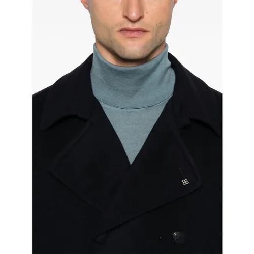 Coats > Double-Breasted Coats - - Tagliatore - Modalova