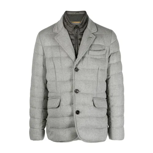 Moorer - Jackets > Blazers - Gray - Moorer - Modalova