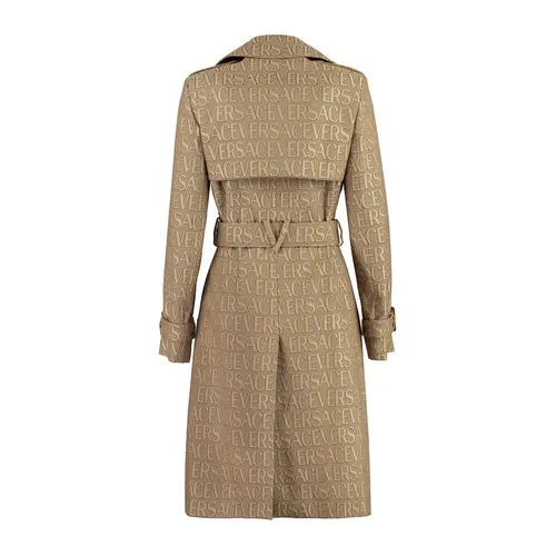 Coats > Trench Coats - - Versace - Modalova