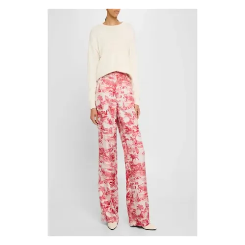 Trousers > Wide Trousers - - Max Mara Studio - Modalova