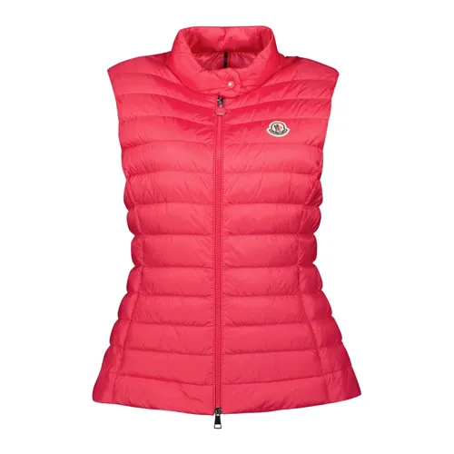 Moncler - Jackets > Vests - Pink - Moncler - Modalova