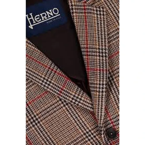 Coats > Single-Breasted Coats - - Herno - Modalova