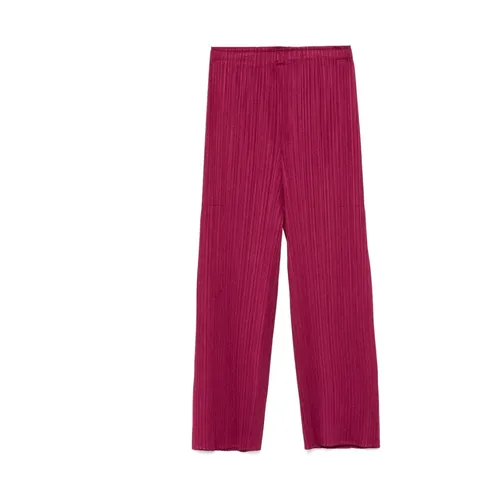 Trousers > Straight Trousers - - Issey Miyake - Modalova