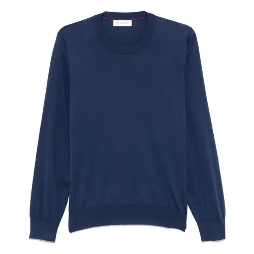 Knitwear > Round-neck Knitwear - - Brunello Cucinelli - Modalova