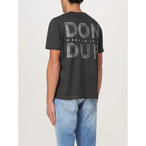 Dondup - Tops > T-Shirts - Black - Dondup - Modalova