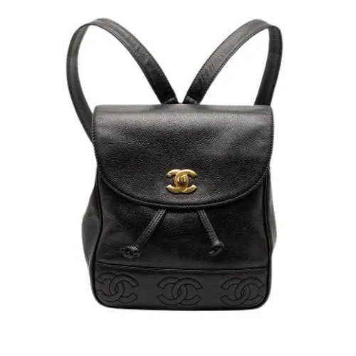 Pre-owned > Pre-owned Bags > Pre-owned Backpacks - - Chanel Vintage - Modalova