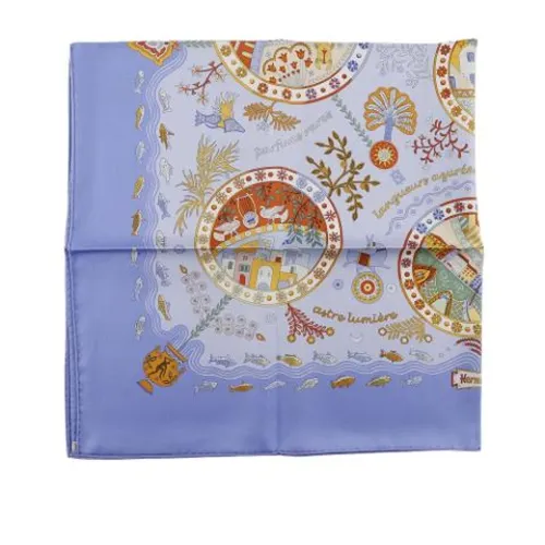 Pre-owned > Pre-owned Accessories > Pre-owned Scarves - - Hermès Vintage - Modalova