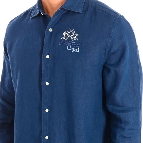 Shirts > Denim Shirts - - La Martina - Modalova