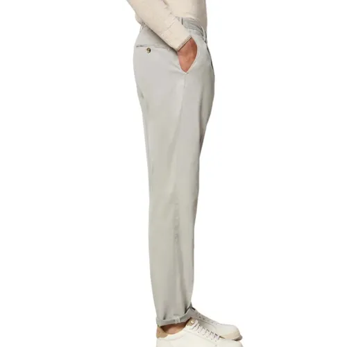 Trousers > Slim-fit Trousers - - Lubiam - Modalova
