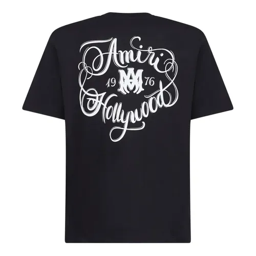 Amiri - Tops > T-Shirts - Black - Amiri - Modalova