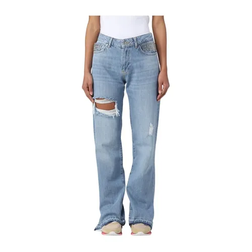 Jeans > Straight Jeans - - Gaëlle Paris - Modalova