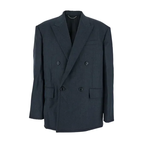 Juun.J - Jackets > Blazers - Gray - Juun.J - Modalova