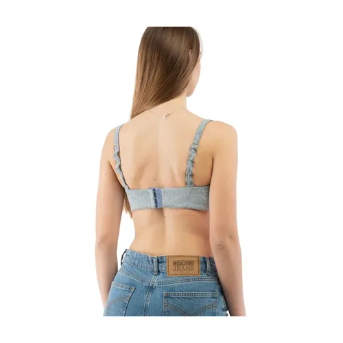 Tops > Sleeveless Tops - - Moschino - Modalova