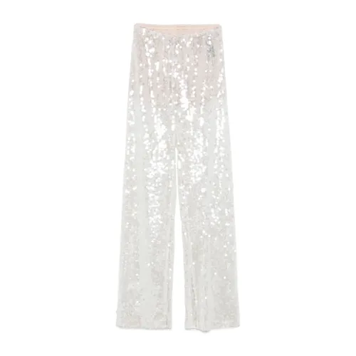 Trousers > Wide Trousers - - Federica Tosi - Modalova