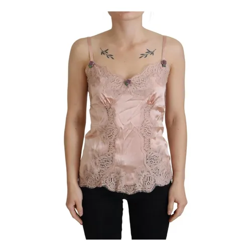 Tops > Sleeveless Tops - - Dolce & Gabbana - Modalova