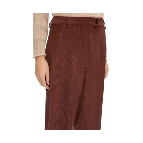 Trousers > Wide Trousers - - Marella - Modalova