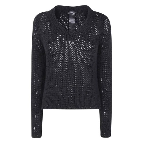 Knitwear > V-neck Knitwear - - Sapio - Modalova
