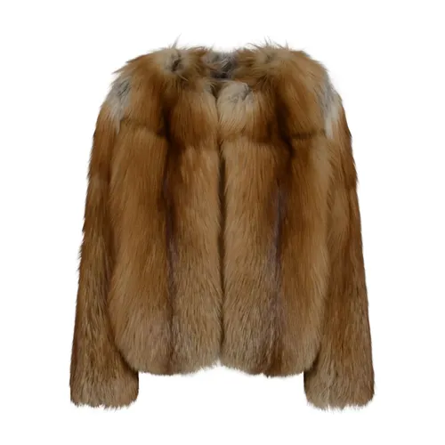 Jackets > Faux Fur & Shearling Jackets - - Yves Salomon - Modalova