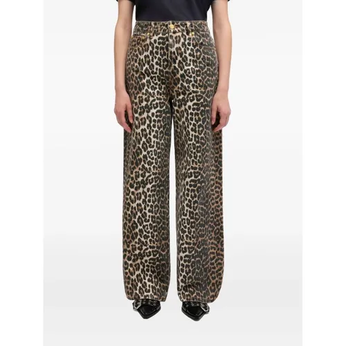 Jeans > Wide Jeans - - Ganni - Modalova