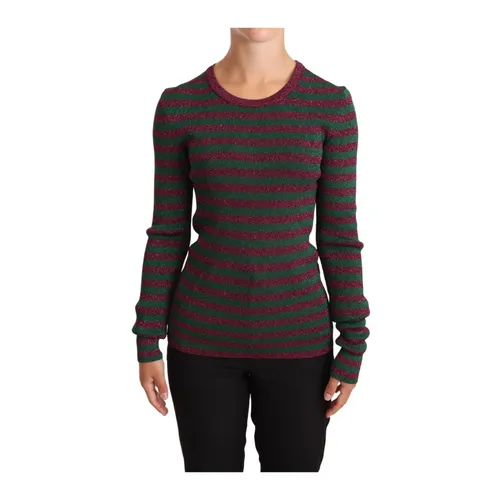 Knitwear > Round-neck Knitwear - - Dolce & Gabbana - Modalova