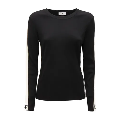 Knitwear > Round-neck Knitwear - - Elisabetta Franchi - Modalova