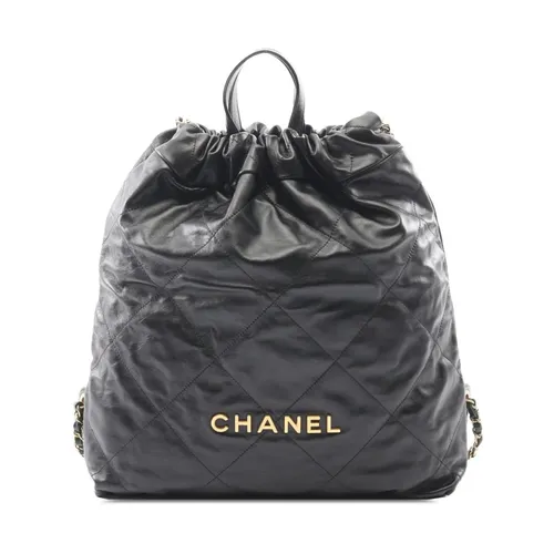Pre-owned > Pre-owned Bags > Pre-owned Backpacks - - Chanel Vintage - Modalova
