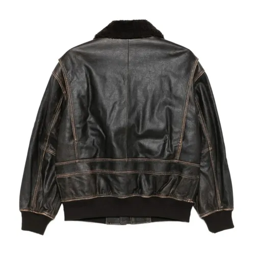 Jackets > Leather Jackets - - Dunst - Modalova