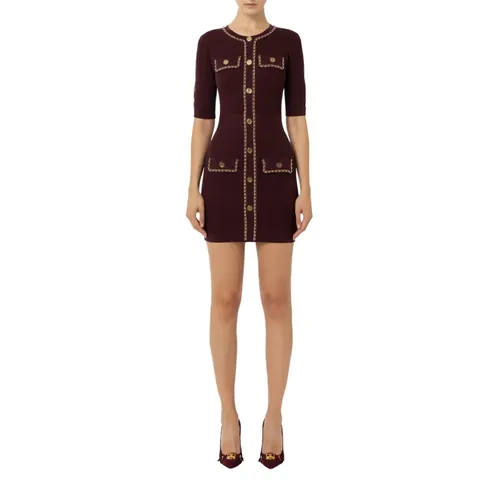 Dresses > Day Dresses > Short Dresses - - Elisabetta Franchi - Modalova