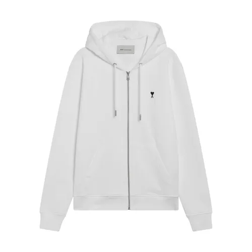 Sweatshirts & Hoodies > Zip-throughs - - Ami Paris - Modalova