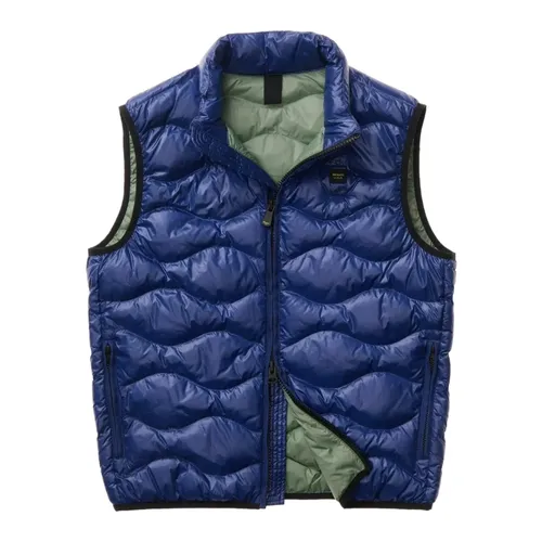 Blauer - Jackets > Vests - Blue - Blauer - Modalova