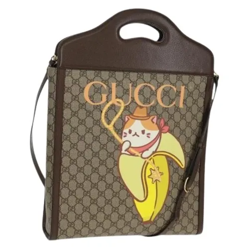 Pre-owned > Pre-owned Bags > Pre-owned Tote Bags - - Gucci Vintage - Modalova
