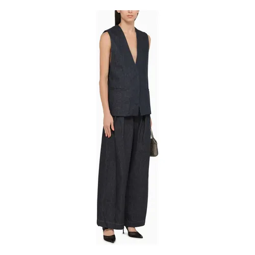 Amiri - Jackets > Vests - Blue - Amiri - Modalova