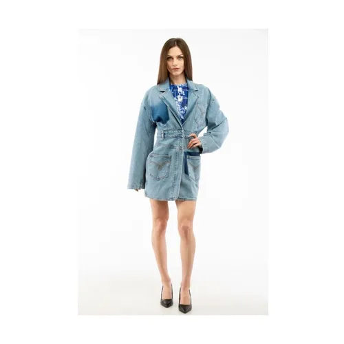 Jackets > Denim Jackets - - Moschino - Modalova