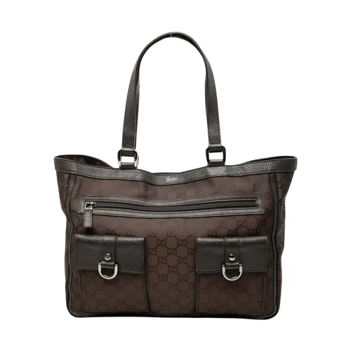 Pre-owned > Pre-owned Bags > Pre-owned Tote Bags - - Gucci Vintage - Modalova