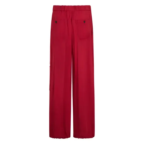Trousers > Wide Trousers - - Fabiana Filippi - Modalova